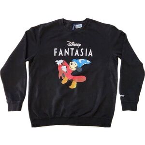DISNEY FANTASIA BLACK SWEATSHIRT - MICKEY MOUSE